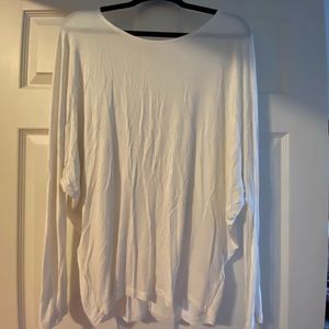 White long sleeve blouse